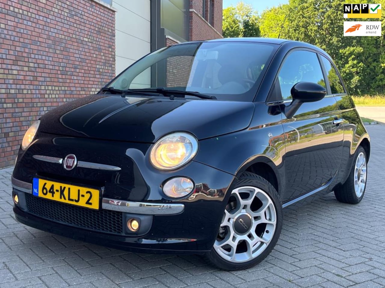 Fiat 500 - 1.2 Sport | Automaat | Leer | Volledig onderhouden - AutoWereld.nl