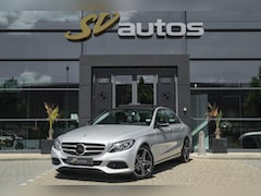 Mercedes-Benz C-klasse - C180 156pk Ambition Panoramadak 1/2 Leder Navigatie Stoelverwarming Led intelligent NLauto