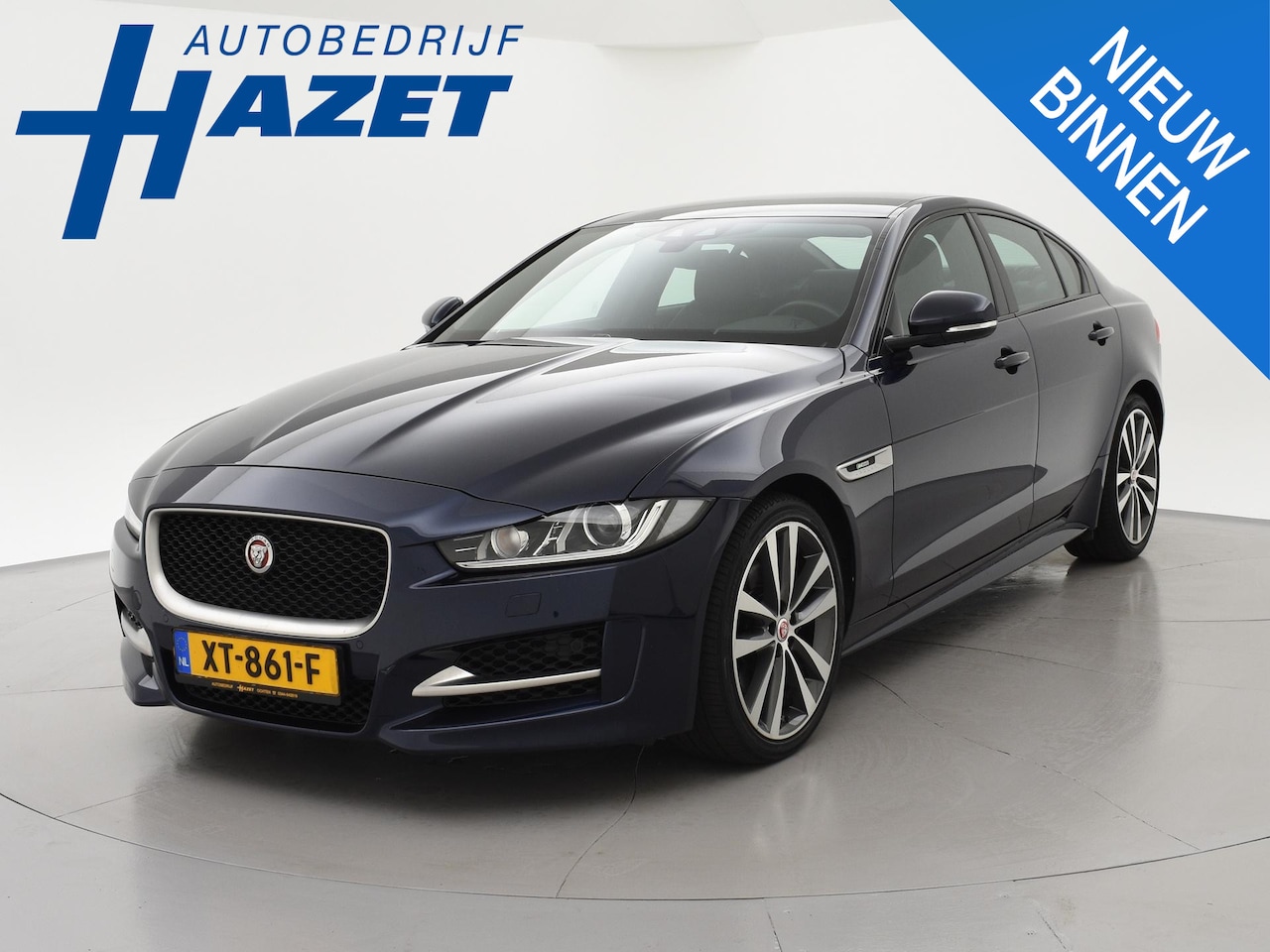 Jaguar XE - 2.0T 200 PK AUT. R-SPORT *59.280 KM* + BREEDBEELD APPLE CARPLAY | NAVIGATIE |  19 INCH LMV - AutoWereld.nl