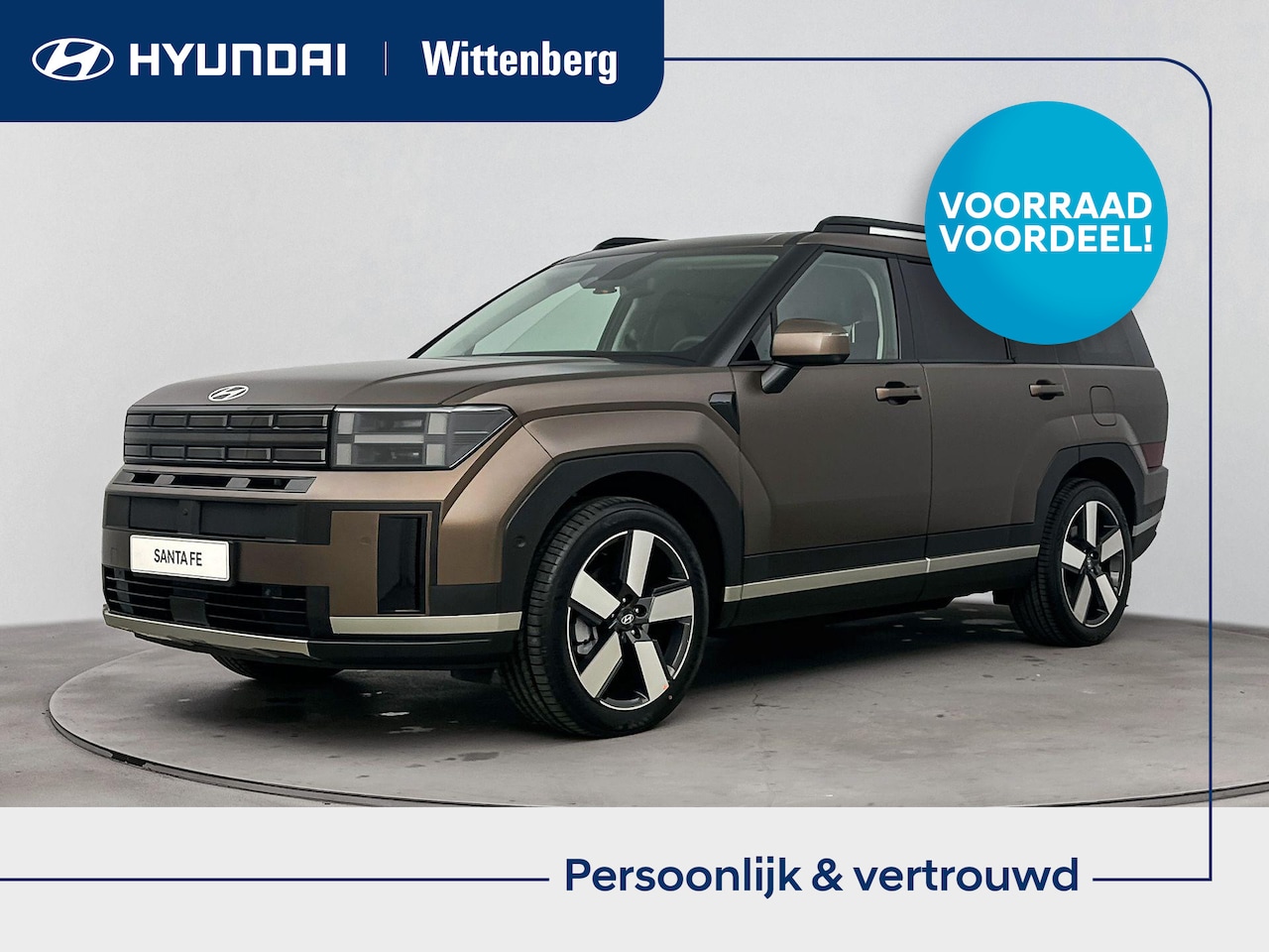 Hyundai Santa Fe - 1.6 T-GDI HEV Premium 7p. | Nieuw, snel leverbaar | € 1.000,- VOORDEEL! - AutoWereld.nl