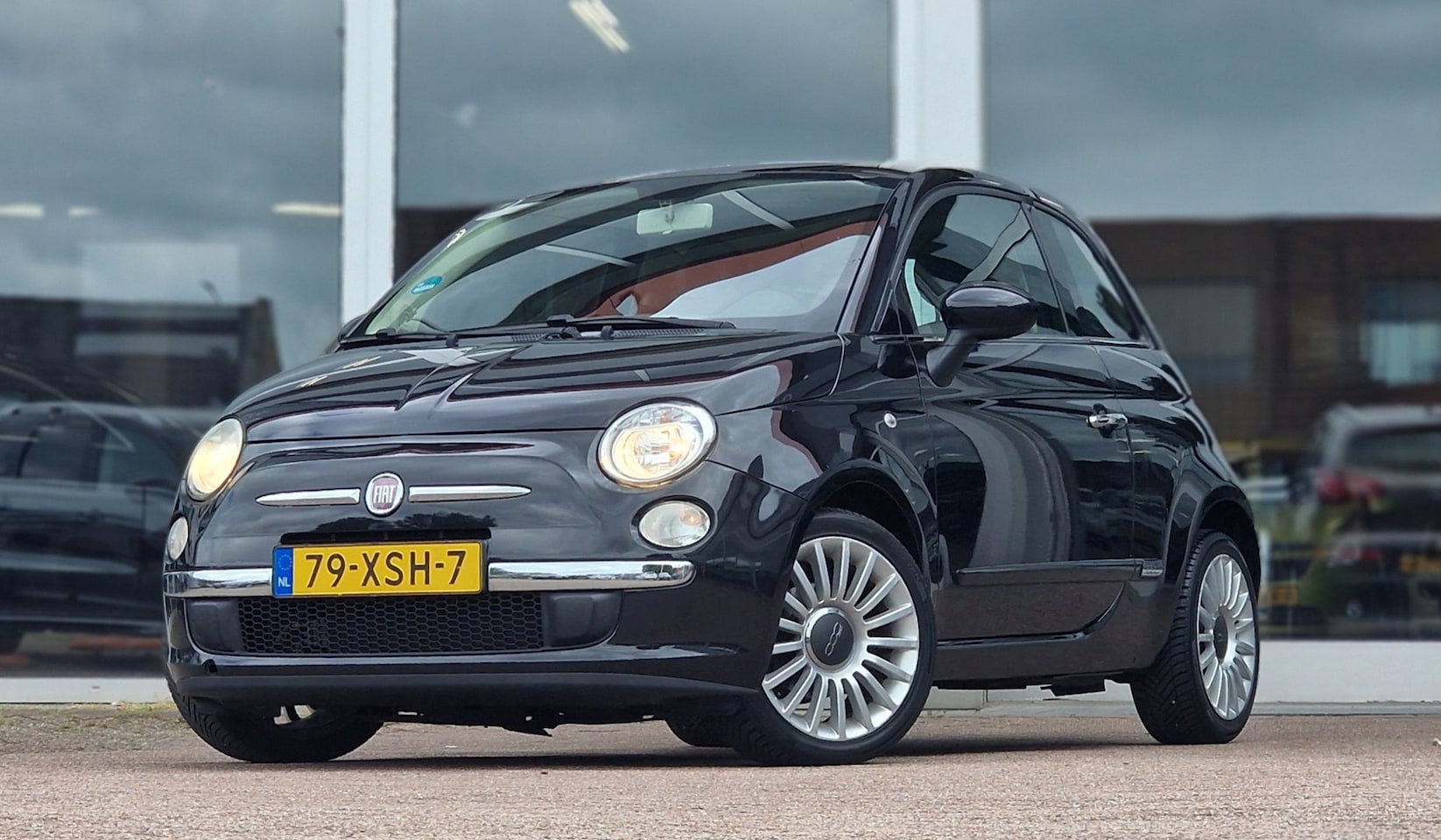 Fiat 500 - 0.9I TwinAir Lounge A/T Nieuwe APK Panorama LMV - AutoWereld.nl