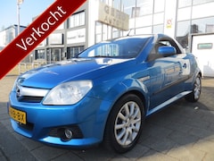 Opel Tigra TwinTop - 1.8-16V Cosmo cabrio mooie cabrio , half leder airco stoel verwarming