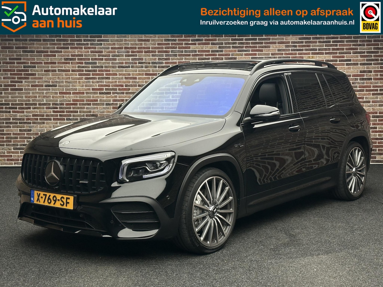 Mercedes-Benz GLB - AMG 35 4MATIC DAK STOELVENTILATIE 360 SFEER MEMORY BURMESTER - AutoWereld.nl