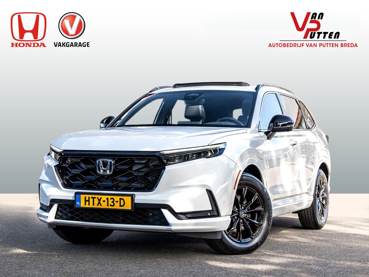 Honda CR-V - 2.0 Plug-In Hybrid Advance Tech Automaat | Panoramadak | Platinum white metallic | Adaptie - AutoWereld.nl