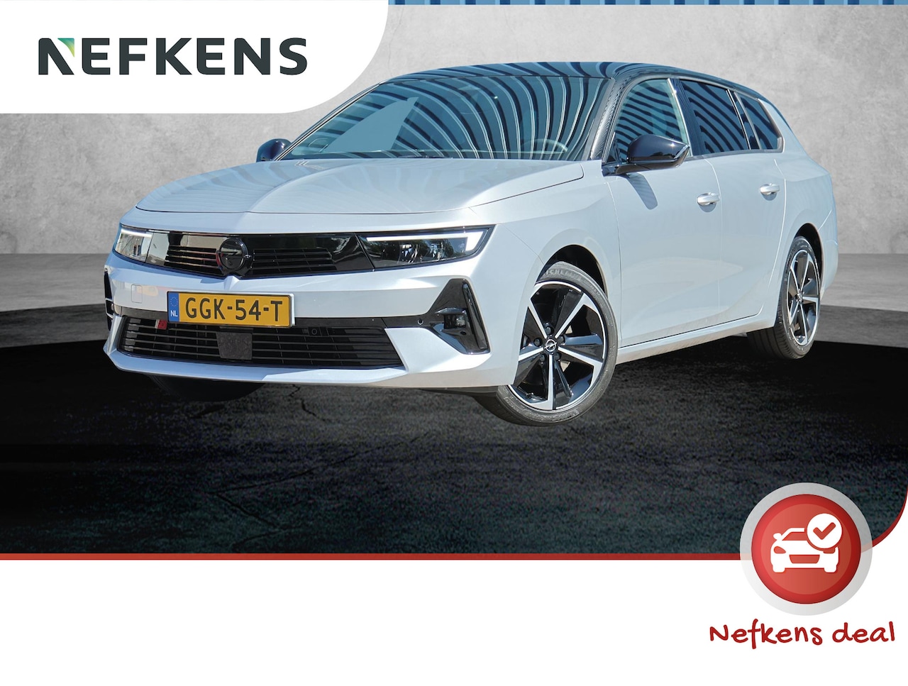 Opel Astra Sports Tourer - 1.2 136PK Turbo Hybrid GS | head-up display | 360° Camera | Navigatie | Stoel/Stuur verwar - AutoWereld.nl