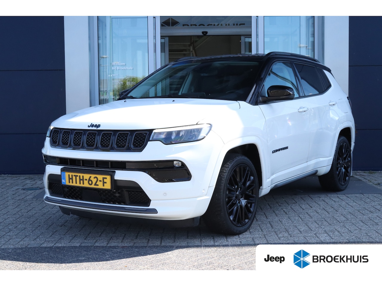 Jeep Compass - 4xe 240 Plug-in Hybrid Electric S | Adaptieve Cruise | Stoel+Stuurverwarming | Camera | Na - AutoWereld.nl