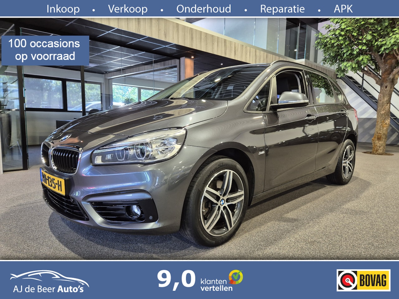 BMW 2-serie Active Tourer - 218i Executive NAP | LED | Navi | Camera - AutoWereld.nl