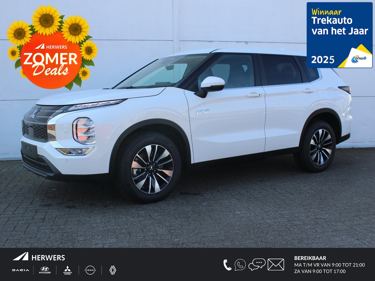 Mitsubishi Outlander - 2.4 PHEV Intense / €3000,- Voordeel Op Nieuwprijs / Nieuw Model 2025 / Elektrische Range 8 - AutoWereld.nl