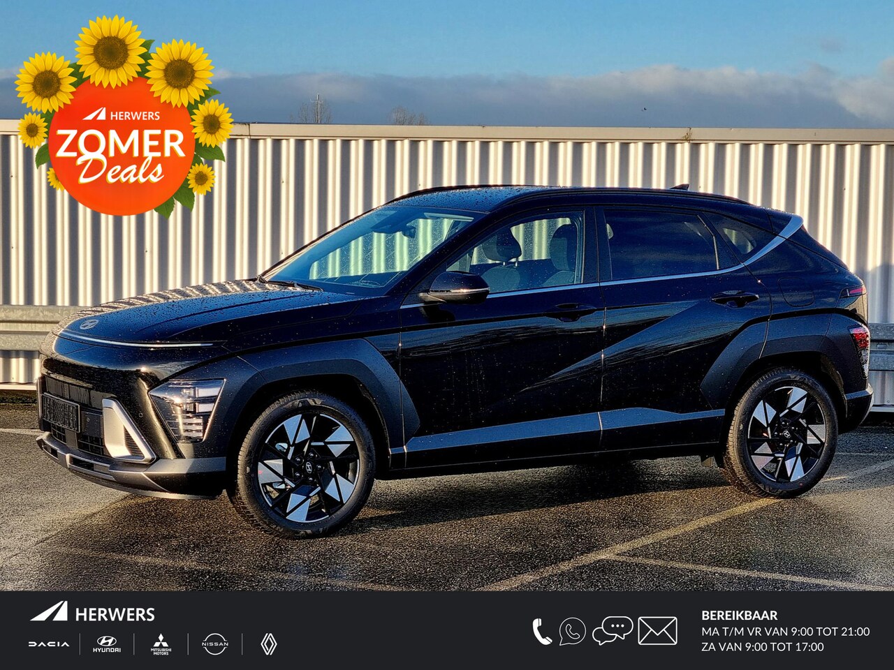 Hyundai Kona - 1.6 GDI HEV Premium / €1500,- Voordeel Op Nieuwprijs / Rijklaarprijs / Direct Leverbaar - AutoWereld.nl