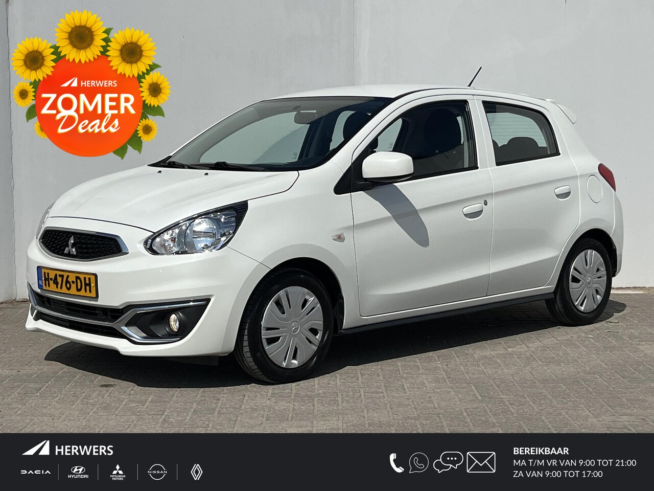 Mitsubishi Space Star - 1.0 Cool+ / Dealeronderhouden / Airconditioning / Elektrische ramen voor / Elektrische ver - AutoWereld.nl