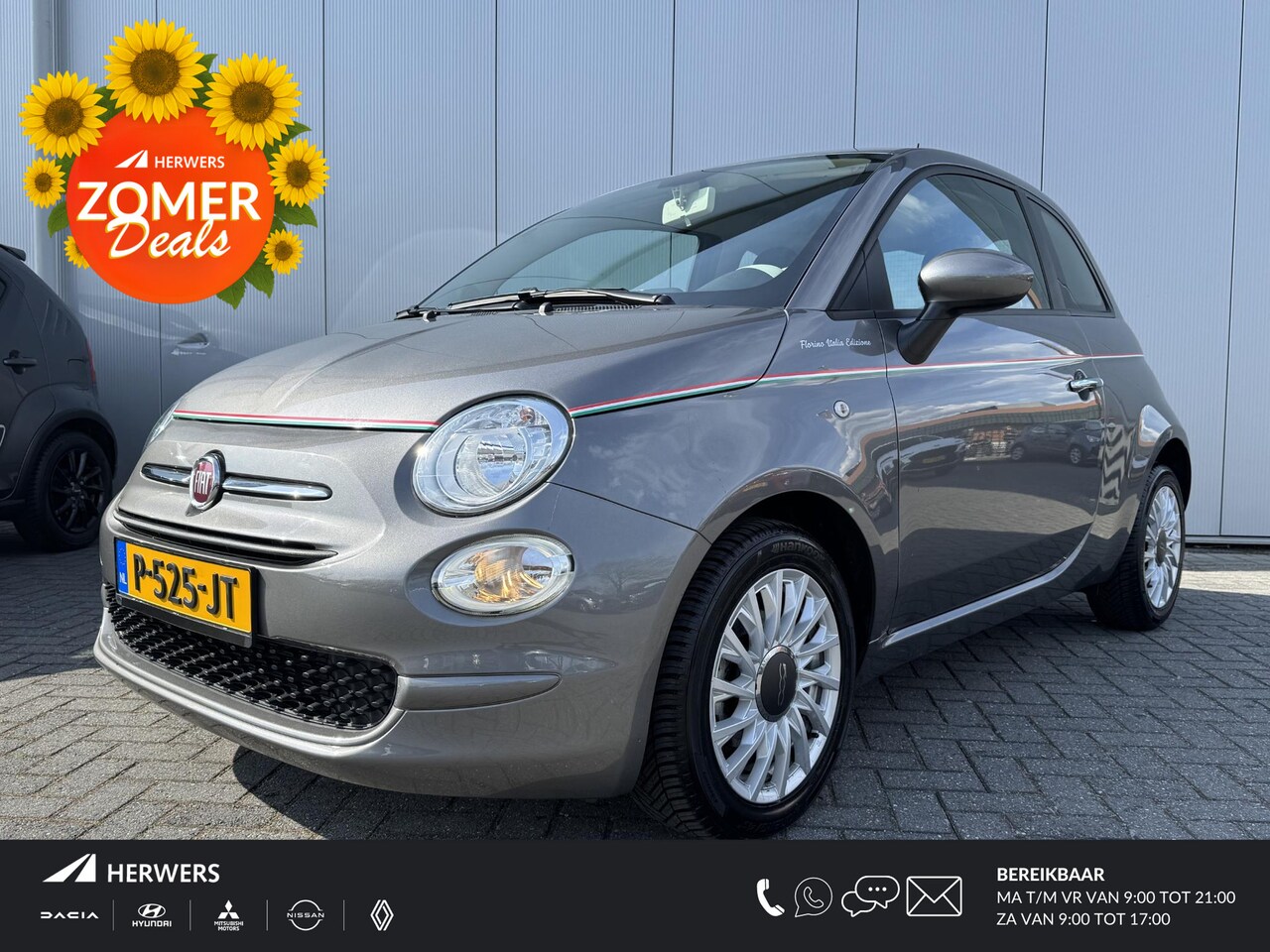 Fiat 500 - 1.0 Hybrid Cult / Apple Carplay & Android Auto / Airco / Cruise Control / Multifunctioneel - AutoWereld.nl