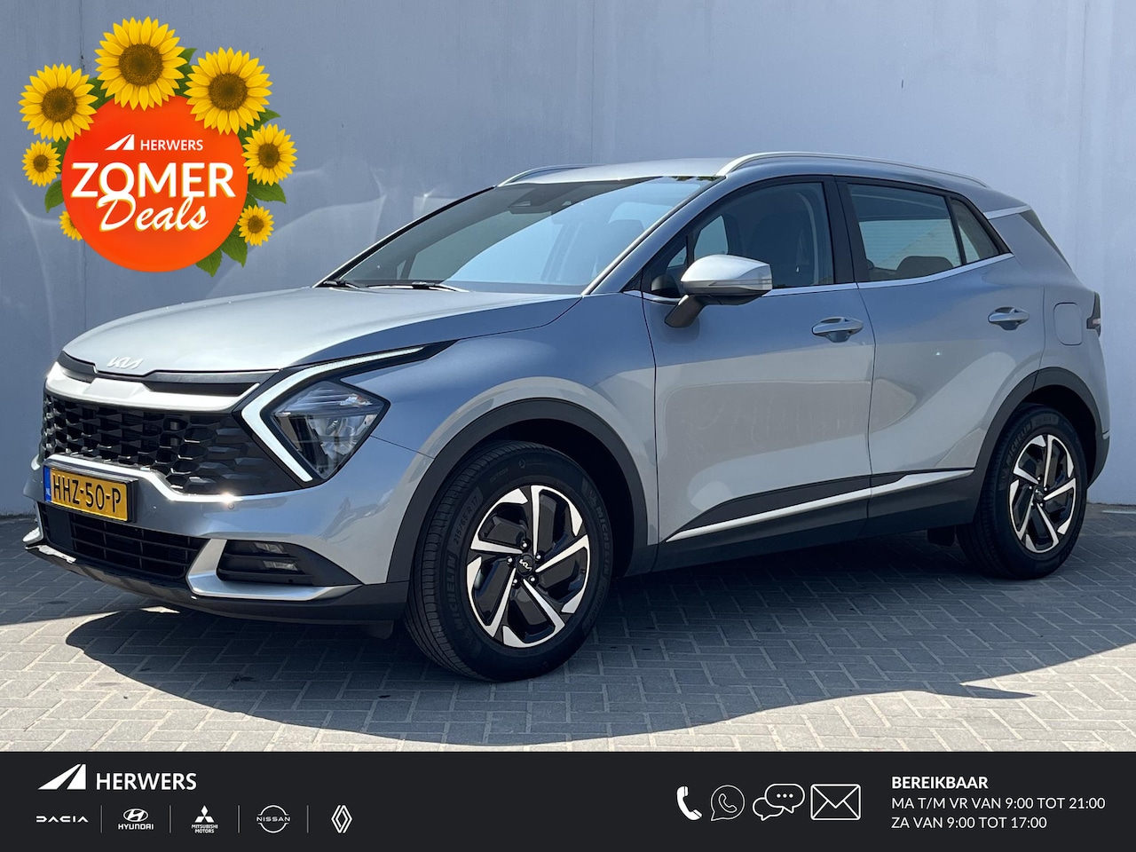 Kia Sportage - 1.6 T-GDi 230 pk Hybrid DynamicLine Automaat / Trekgewicht 1.650 kg / Achteruitrijcamera / - AutoWereld.nl