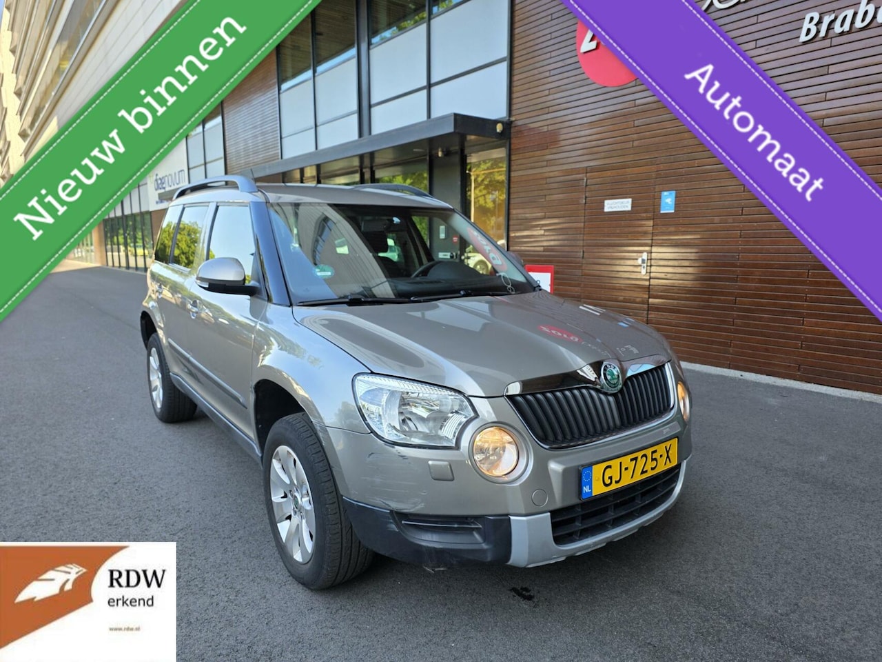 Skoda Yeti - 1.2 TSI Ambition AIRCO/STOELVERW/PDC/TREKHAAK/APK - AutoWereld.nl