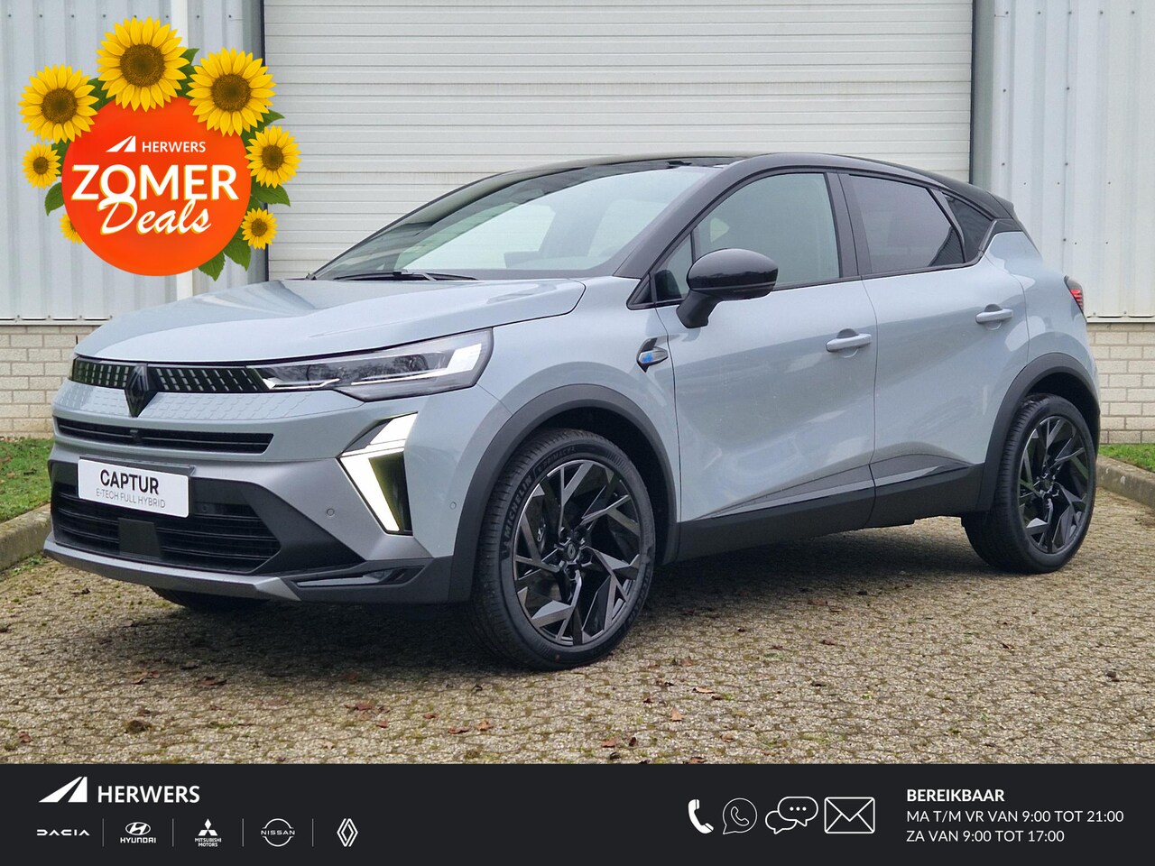 Renault Captur - 1.6 E-Tech Hybrid 145pk esprit Alpine / Uit Voorraad Leverbaar / Vraag Naar Beschikbaarhei - AutoWereld.nl