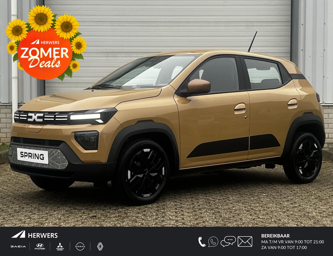 Dacia Spring - Extreme 65PK / Uit Voorraad Leverbaar / Nu Private Lease Vanaf €249,- / - AutoWereld.nl