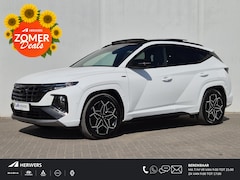 Hyundai Tucson - 1.6 T-GDI PHEV Plug-in N Line Sky 4WD Automaat / Accu SoH 100% / Glazen schuif- en kanteld