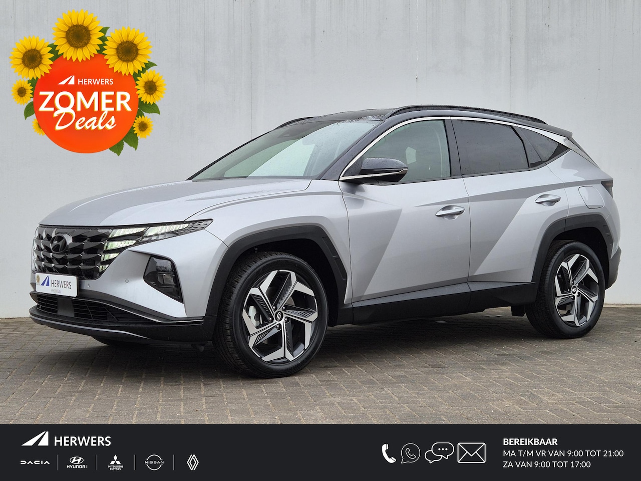 Hyundai Tucson - 1.6 T-GDI HEV 230Pk Comfort Smart Automaat / Trekgewicht 1650 Kg / Krell Premium Audio / E - AutoWereld.nl