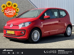 Volkswagen Up! - 1.0 high up BlueMotion / Navigatie / Cruise Control / Parkeersensoren / Telefoon / 16 inch