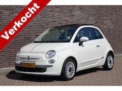 Fiat 500 - 0.9 TwinAir Lounge, airco, panoramadak elektrisch, top staat