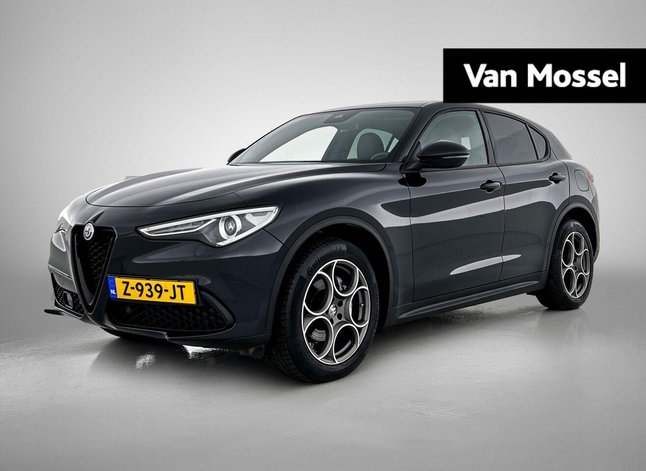 Alfa Romeo Stelvio - 2.0 T AWD Sprint | Automaat | Half-Leder | Navigatie | Climate control | Parkeer sensoren - AutoWereld.nl