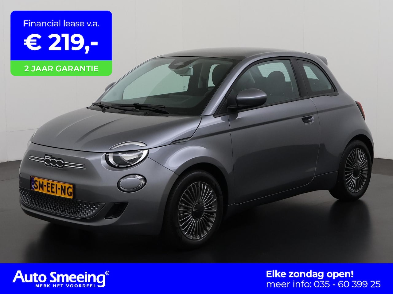 Fiat 500e - Icon 42 kWh | Panoramadak | Camera | Navigatie | Zondag Open! - AutoWereld.nl