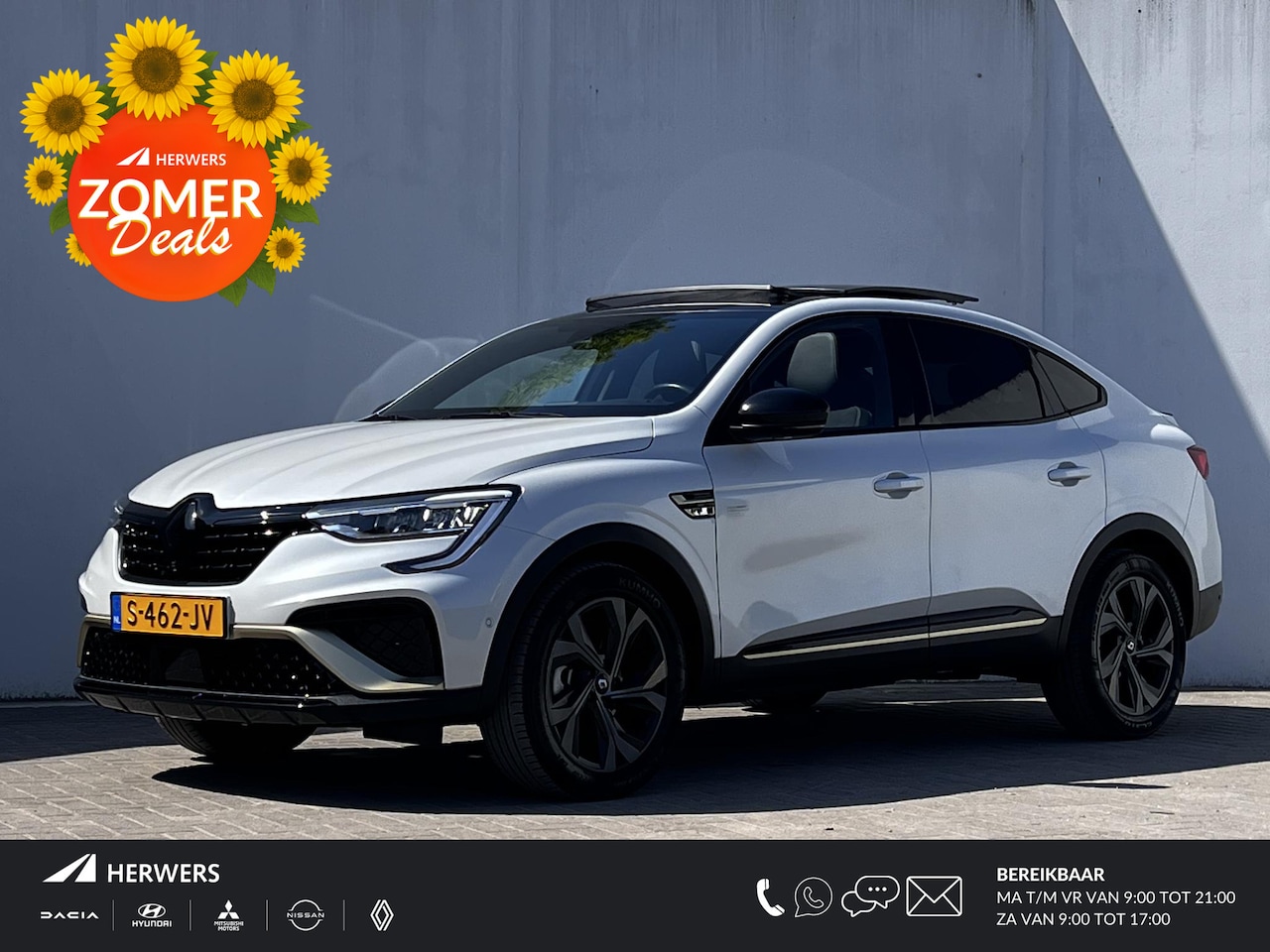 Renault Arkana - 1.6 E-Tech hybrid 145 E-Tech engineered Automaat / Dealer onderhouden / Schuif-kanteldak / - AutoWereld.nl