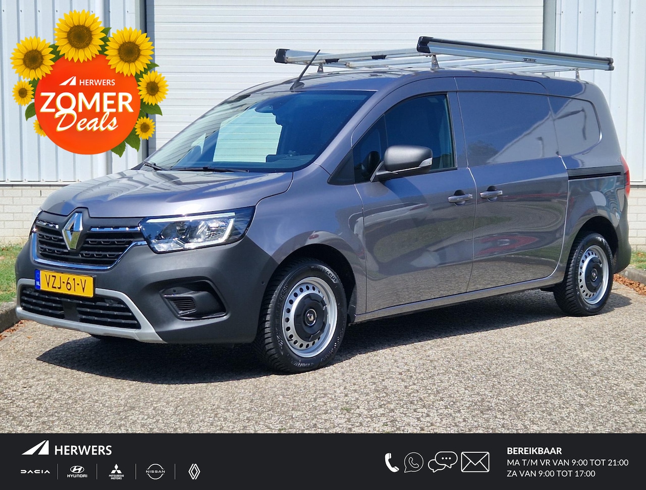Renault Kangoo - 1.5 Blue dCi 115 Luxe L2 / GARANTIE TOT 11-2028 OF 50.000KM / Automatische airco / Trekhaa - AutoWereld.nl