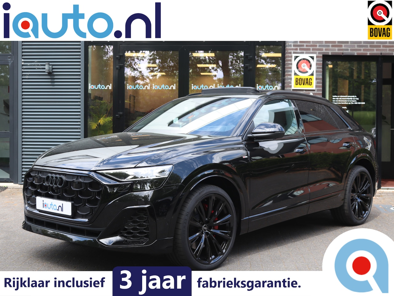 Audi Q8 - 55 TFSI e quattro Pro Line S Laser-Matrix/Pano/4wiel/B&O/360/RS-stoel/Servo/Luchtvering/Ke - AutoWereld.nl