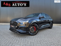 Audi Q8 - 55 TFSI e Quattro 3x S line Panodak Luchtvering 360camera Elektr stoelen Keyless Sfeerver