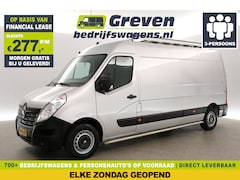 Renault Master - T35 2.3 dCi L3H2 146PK Airco Cruise Navigatie PDC 3 Persoons Imperiaal Trekhaak