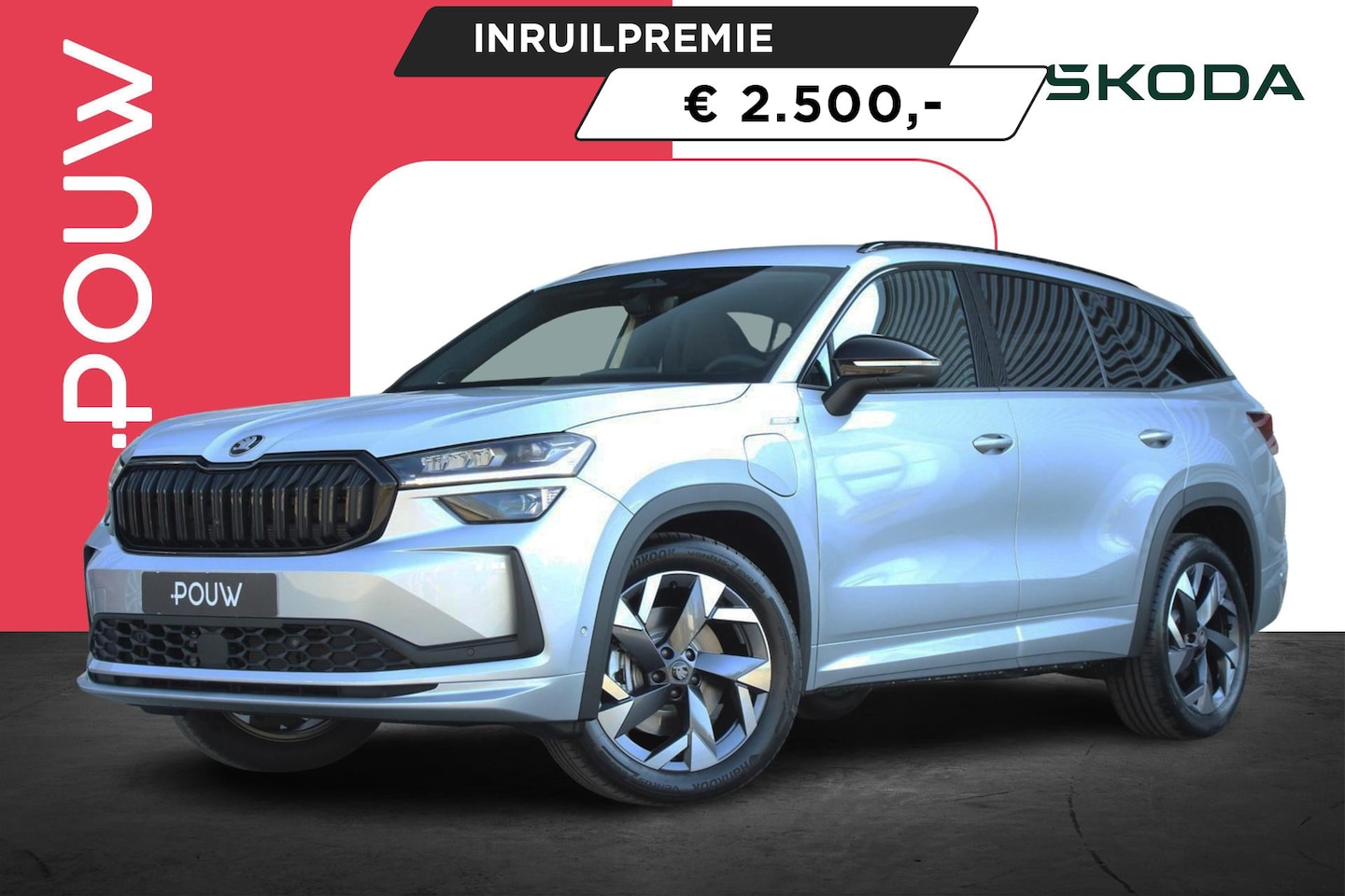 Skoda Kodiaq - 1.5 TSI 204pk DSG PHEV Sportline Business | Trekhaak Uitklapbaar | LMV 19'' | - AutoWereld.nl