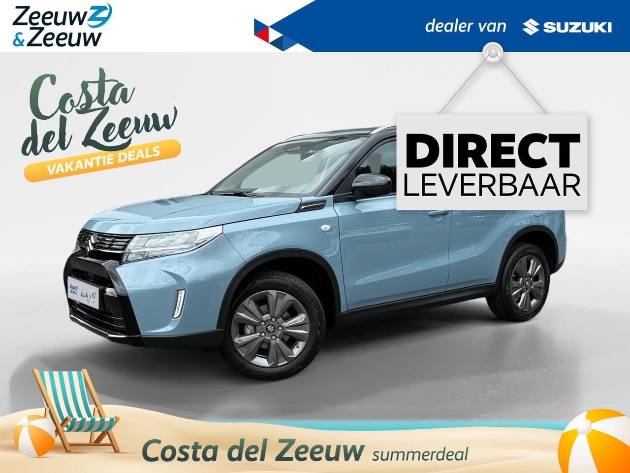 Suzuki Vitara - 1.5 Hybrid Select | Super Deal! | Alleen uit voorraad leverbaar! | - AutoWereld.nl