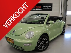 Volkswagen New Beetle Cabriolet - 1.4i Cabrio Sportvelgen NL-Auto NAP Boekjes aanwezig Youngtimer Zeer nette staat Windscher