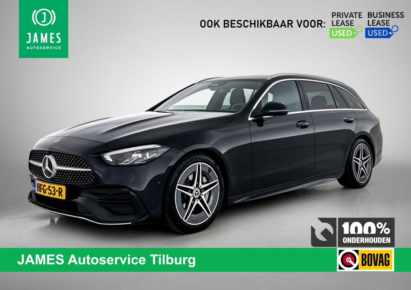 Mercedes-Benz C-klasse Estate - 200 AMG Line NW MODEL CAMERA AD-CRUISE SFEERVERLICHTING - AutoWereld.nl