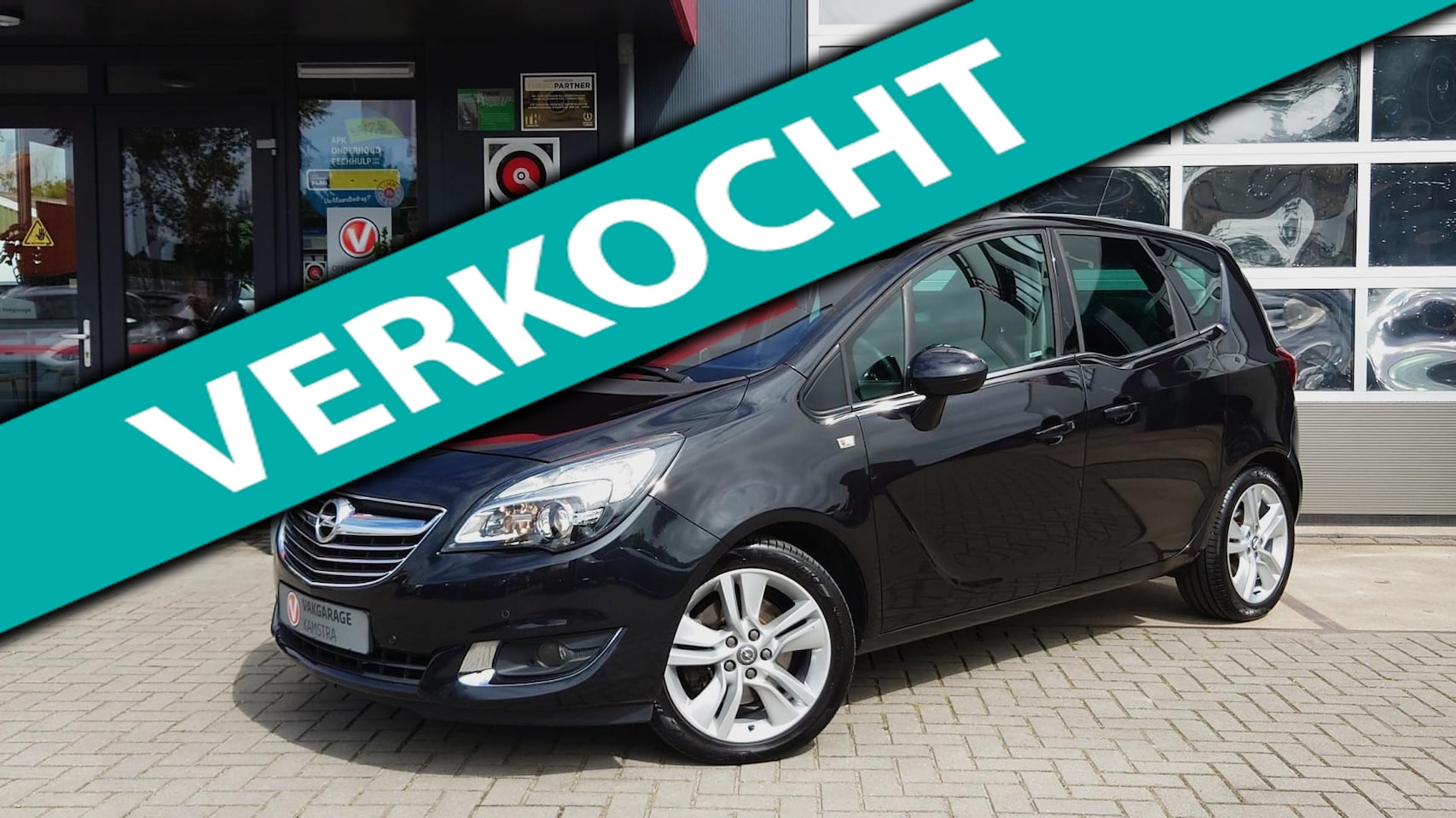 Opel Meriva - 1.4 Turbo Blitz NAP Airco/Cruise/Navi/a.Camera - AutoWereld.nl