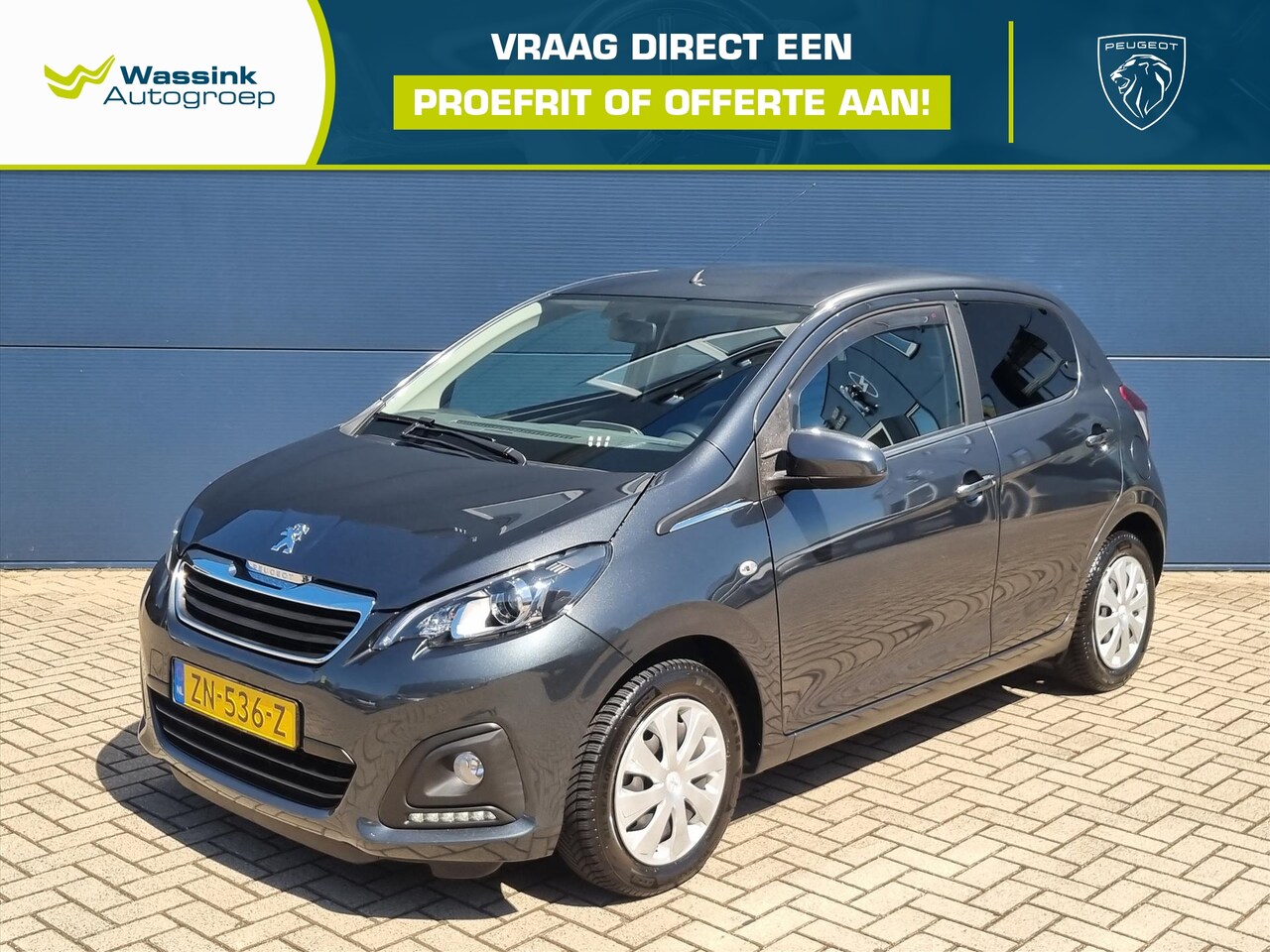 Peugeot 108 - 1.0 e-VTi 72pk 5-Deurs Active | Airco | Bluetooth | All Season Banden | Dealer Onderhouden - AutoWereld.nl