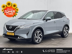 Nissan Qashqai - 1.3 MHEV Xtronic Tekna Plus / Panoramadak / Cruise Control Adaptief / Rondomzicht Camera /