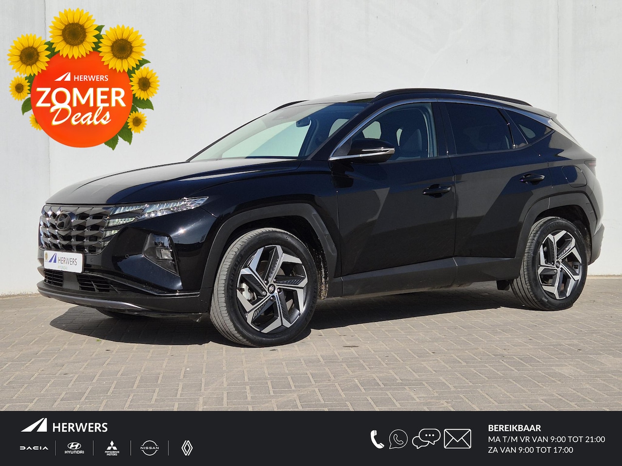 Hyundai Tucson - 1.6 T-GDI HEV 230Pk Comfort Smart Automaat / 1650kg Trekgewicht / Stuur- en Stoelverwarmin - AutoWereld.nl