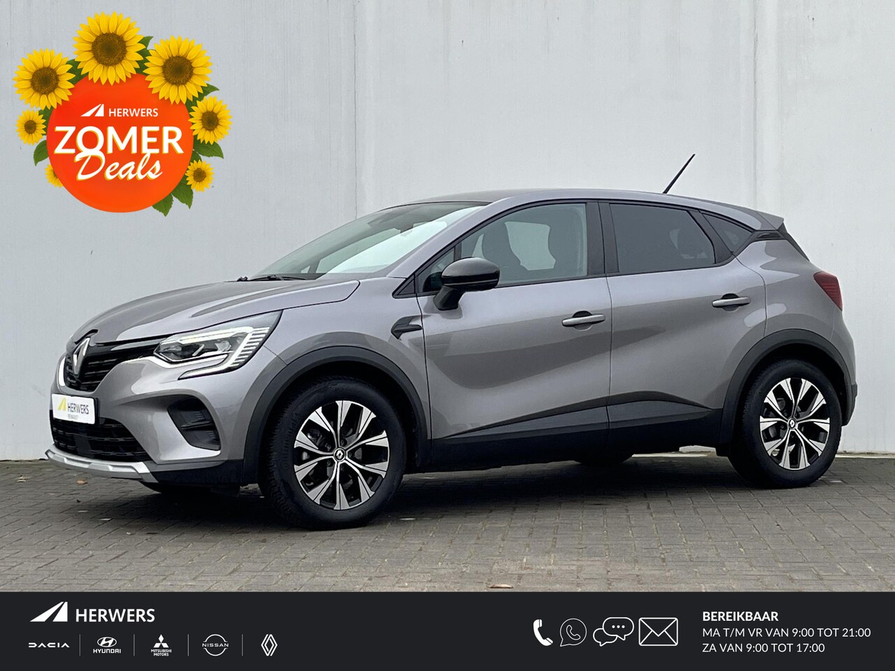 Renault Captur - 1.6 E-Tech Hybrid 145 Business Zen AUTOMAAT / Navigatie / Climate control / Cruise control - AutoWereld.nl