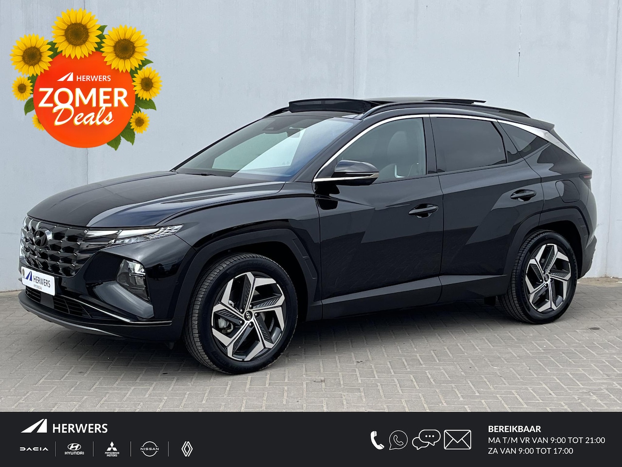 Hyundai Tucson - 1.6 T-GDI PHEV 265pk Premium Sky 4WD / 100% Dealer onderhouden / Trekgewicht 1.350 kg / El - AutoWereld.nl
