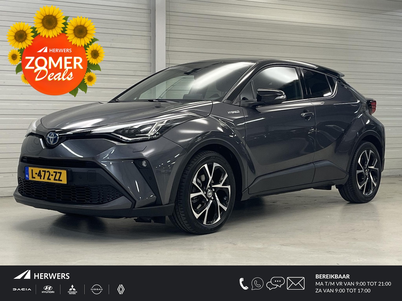 Toyota C-HR - 2.0 Hybrid Business Plus / Achteruitrijcamera / Stoel- & Stuurverwarming / Cruise Control - AutoWereld.nl