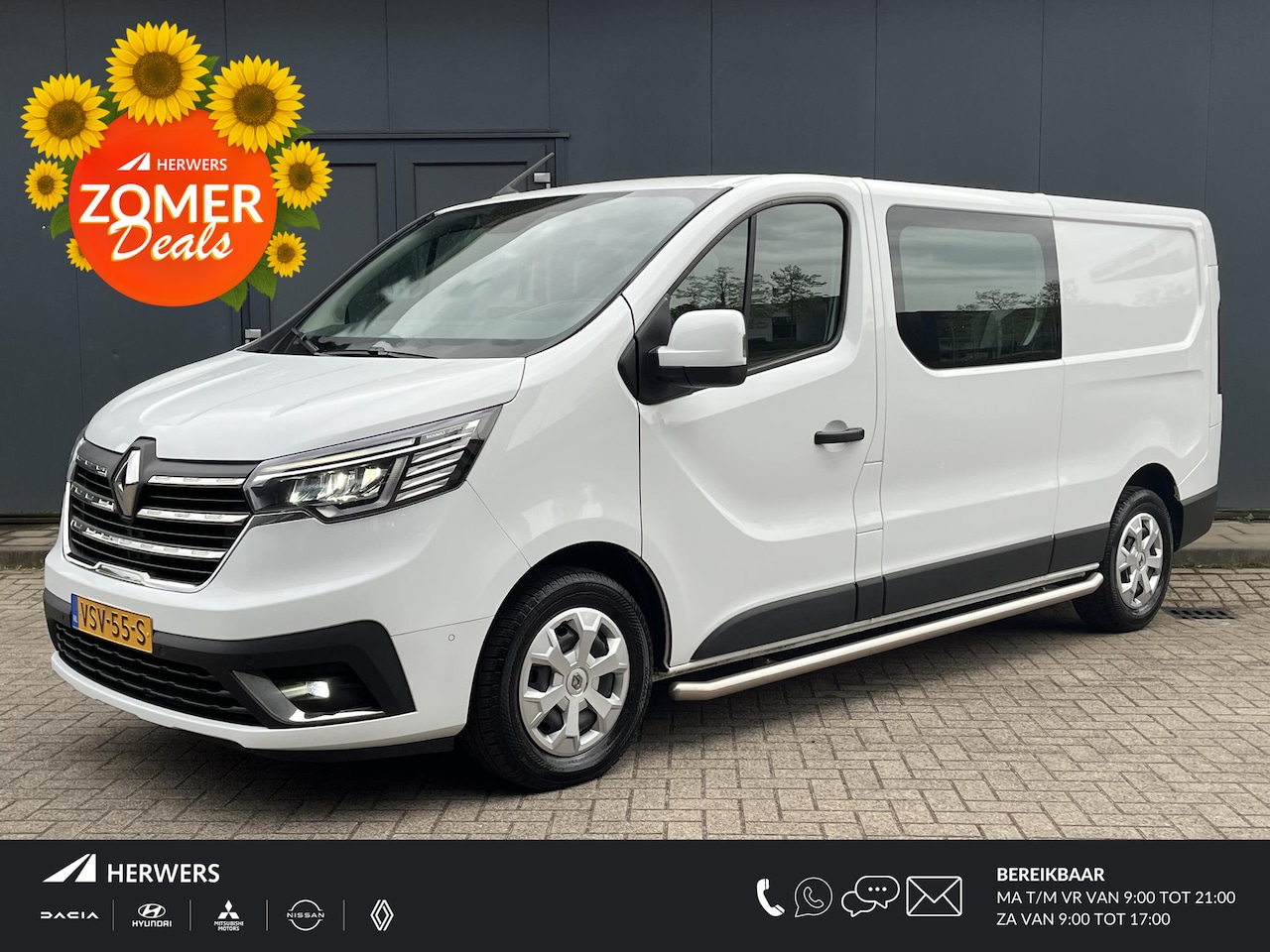 Renault Trafic - 2.0 dCi 130 T29 L2H1 DC Work Edition / Trekhaak (2500KG Trekgewicht) / Dubbele Cabine / 6 - AutoWereld.nl