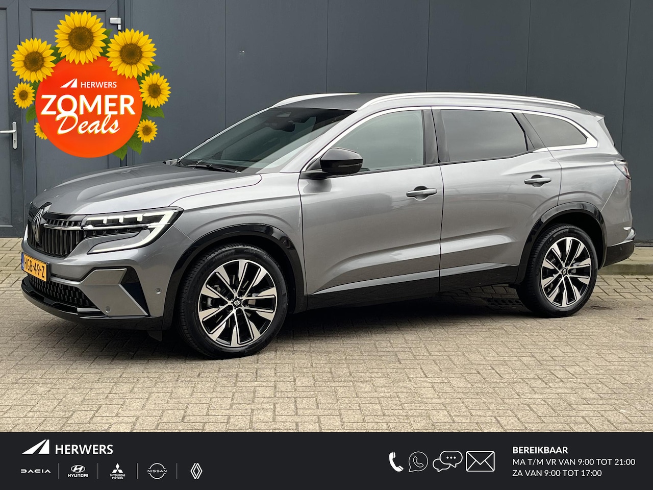 Renault Espace - E-Tech Full Hybrid 200 techno 7p. Automaat / 7 Persoons / Rondomzicht Camera / Elektrische - AutoWereld.nl