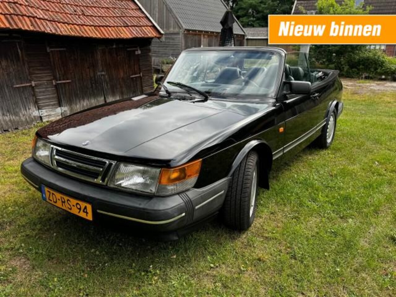 Saab 900 Cabrio - cabriolet youngtimer topstaat - AutoWereld.nl