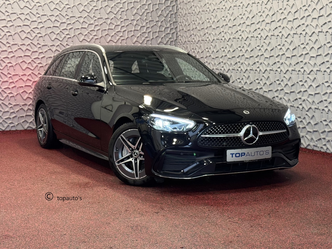 Mercedes-Benz C-klasse Estate - 220 D MHEV AMG LINE ELEK.KLEP DISTRONIC CAMERA AMBIENTE. PERF.LED 07/2024 - AutoWereld.nl