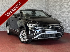 Volkswagen T-Roc Cabrio - TSI VIR.COCKPIT CARPLAY NAVI IQ.LED STOEL/STUUR.VERW DAB ADAP.CRUISE 05/2024 "rijden begin