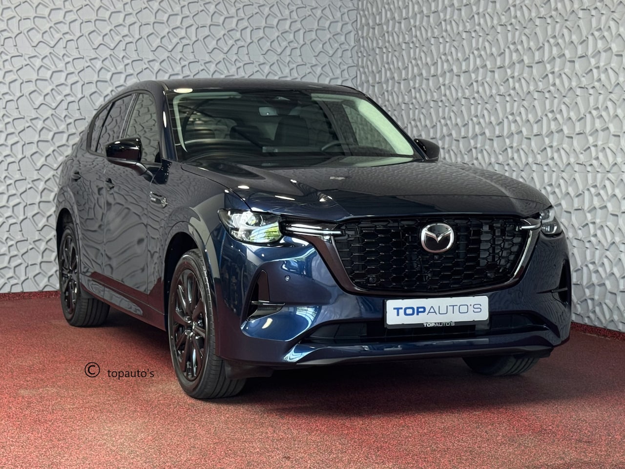Mazda CX-60 - 2.5 E-SKYACTIV PHEV HOMURA LEER 360CAM STOEL.VERW/KOELING BOSE 4WD 03/2025 - AutoWereld.nl