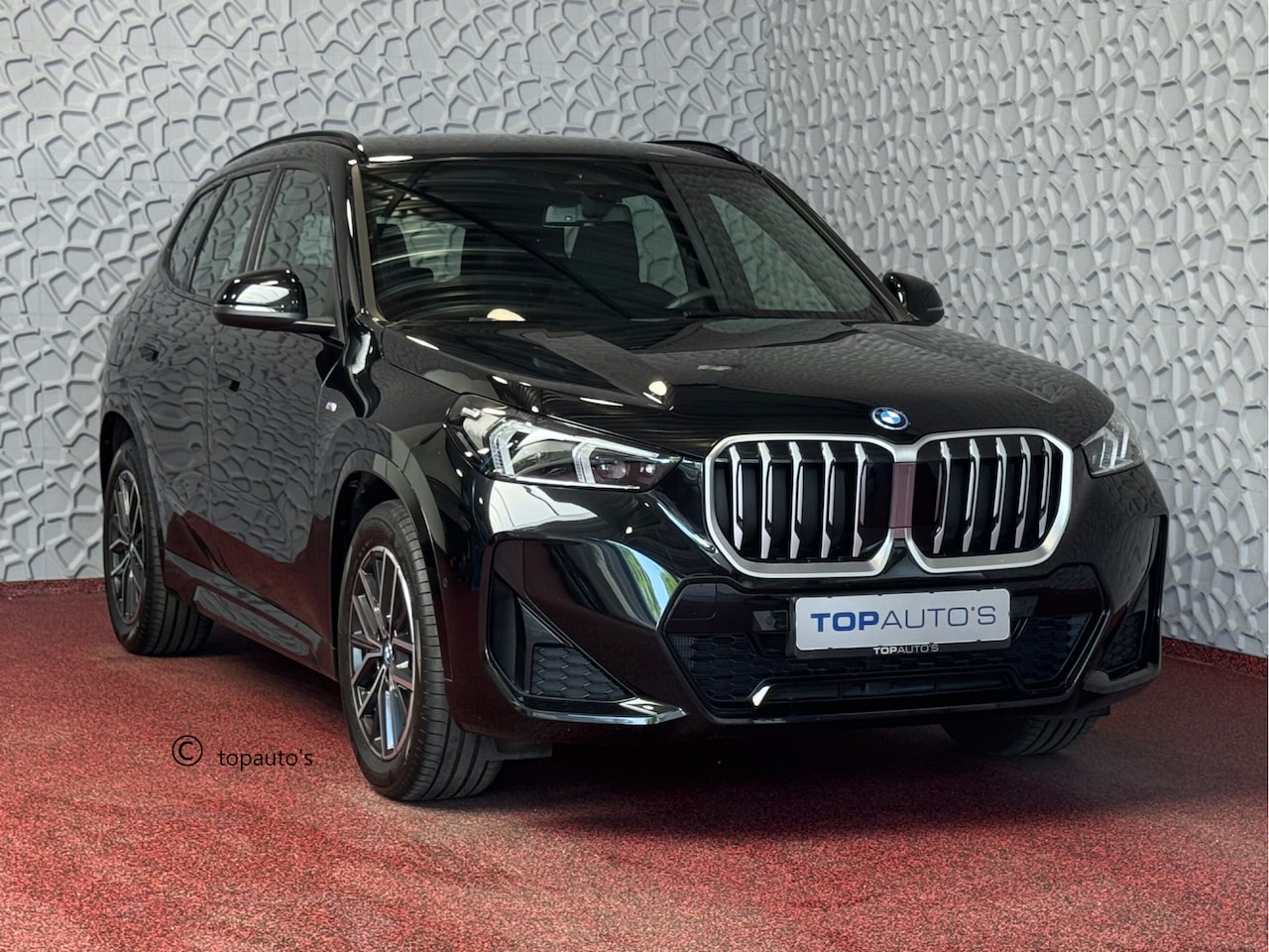 BMW X1 - XDRIVE 25E M-SPORT LED ELEK.KLEP NAVI STOELVERW M-SHADOW LINE CARPLAY/ANDROID ZWARTE.HEMEL - AutoWereld.nl