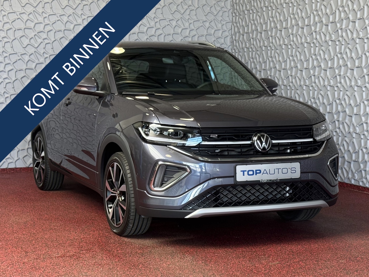 Volkswagen T-Cross - 1.5 TSI 150PK R-LINE EDITION TREKHAAK LED 18''LMV IQ CAMERA STOELVERW ✅2025✅ "Volkswagen r - AutoWereld.nl