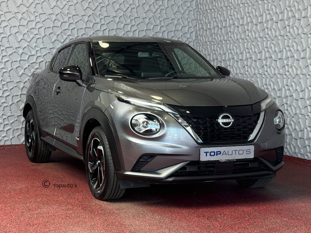 Nissan Juke - 1.6 HYBRID N-CONNECTA CAMERA CARPLAY NAVI LMV LED 09/2024 - AutoWereld.nl